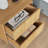 Ashford 18.9"W Fluted Wood 2-Drawer Nightstand-643852063
