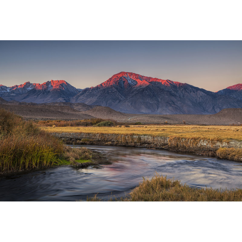 The Sierra Nevada At Dawn - Wrapped Canvas Print, 20cm H x 30cm W x 3.8cm D