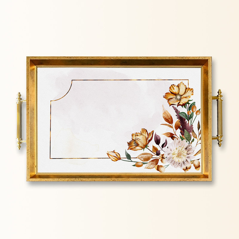 Élégant plateau en verre de 19,7 po x 11,4 po x 1,4 po | Fabrication 100% verre durable | Facile à nettoyer avec un chiffon humide | Idéal pour le service, la présentation décorative et l'organisation | Ajout élégant à la décoration intérieure