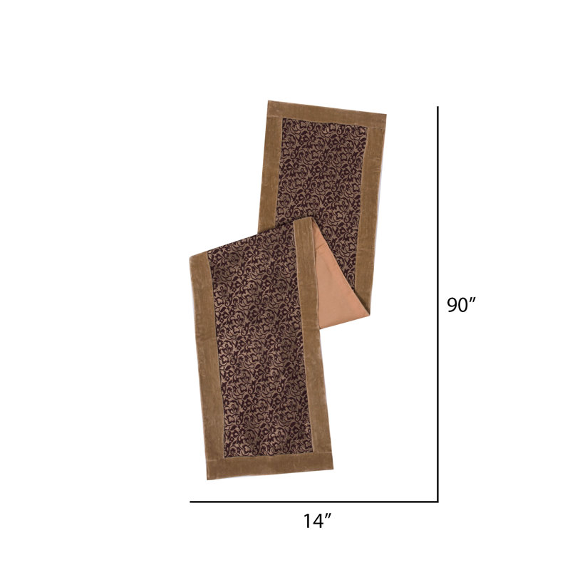 Tapis de couloir Toril Brocade Brilliance, L 90 po x l 14 po