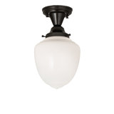 Schoolhouse & Early Electric 1 - Light Flush Mount