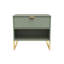 Fully Assembled Allaura 1 Drawer Bedside Table-690486357