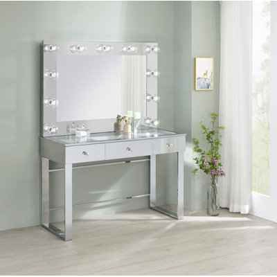 Ensemble coiffeuse avec miroir Joung