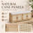 Farmhouse Rattan Door Storage Bench with Cushioned Seat, Adjustable Shelves, Multifunctional Wood Shoe Bench for Entryway, Hallway and Living Room-822171675