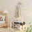 Modern Farmhouse Hall Tree – 39.4" Wide with Bench, Shoe Storage & Hooks-1967445807