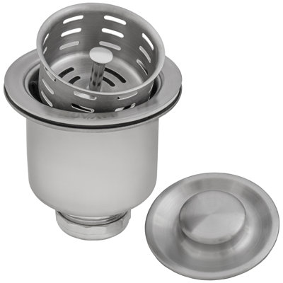 Ruvati Deep Basket Strainer Drain for Kitchen Sinks