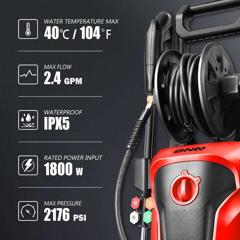 DNA Motoring Plug-in Maintenance Machine, Red/Black