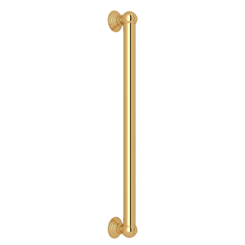 Spa 18" Grab Bar, Italian Brass, 18" W