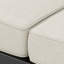 Canapé MAYA BAY MP1, FINITION NOIRE AVEC COUSSIN BEIGE, canapé