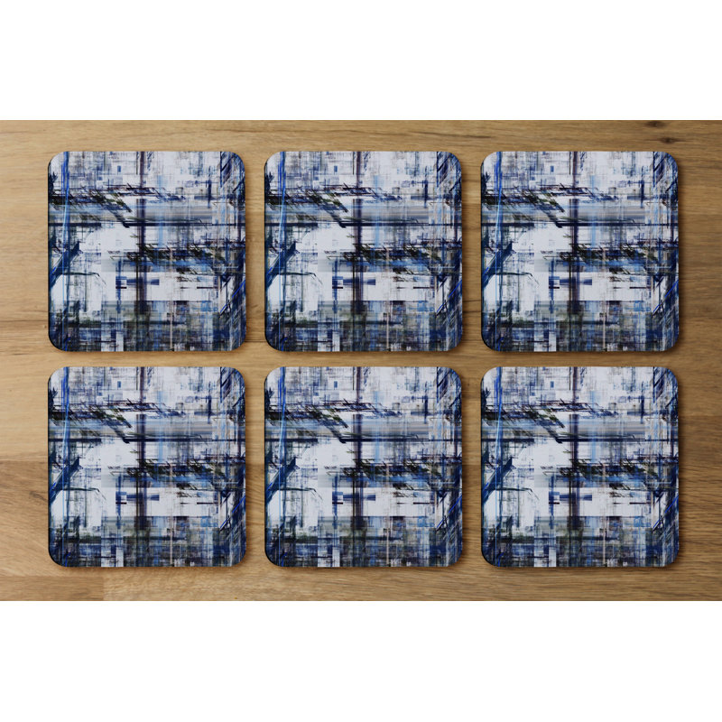 Grunge Pattern Coaster