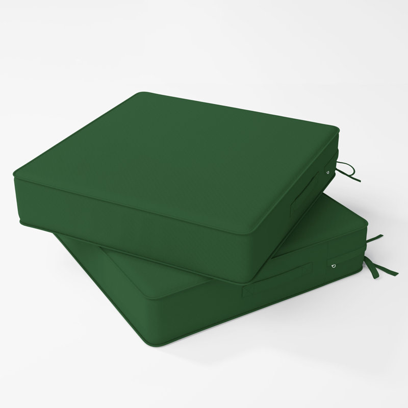 Outdoor Cushions 24X24x5 Outdoor Chair Cushions And Seat Cushions, Navy Blue, Set of 4