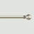 Grijalva Adjustable 1" Single Curtain Rod-1723816600-1723816604