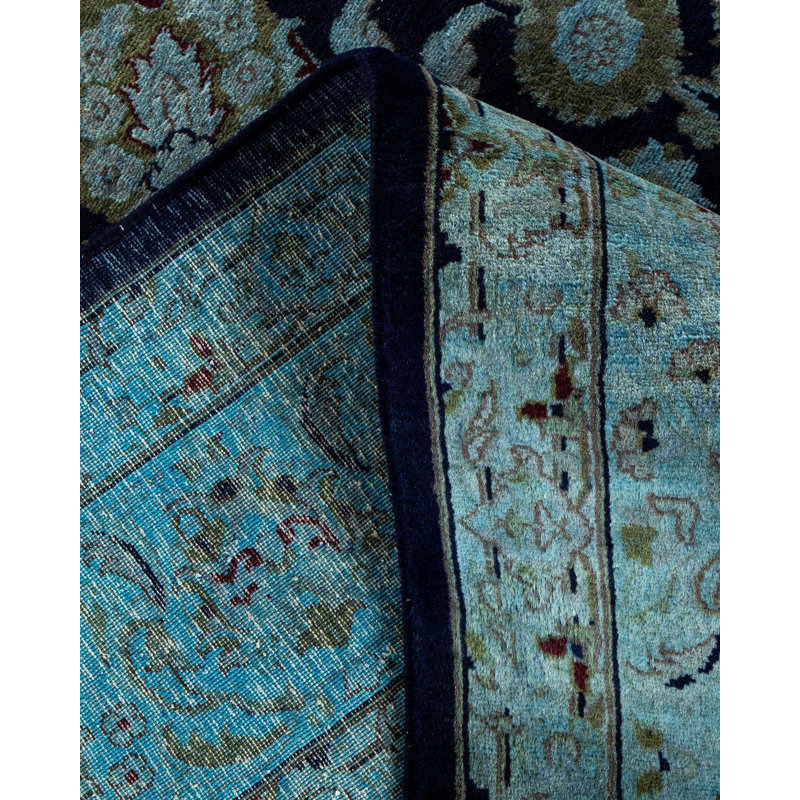 Fine Vibrance One-of-a-Kind 6' 2" X 6' 2" Hand Knotted Area Rug