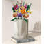 7.08" Ceramic Paper Bag Vase ,Crinkle Fold Design, Wabi-Sabi Boho Decor for Home & Gifts