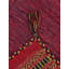 Azizi Striped Hand Woven Cotton Red Rug-152391900