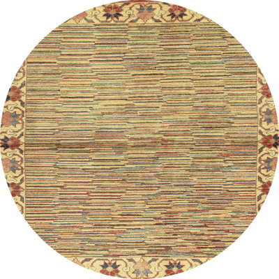 Wool Abstract Indoor Rug