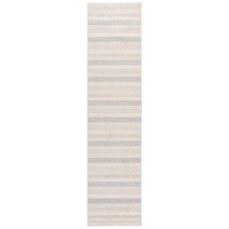 Tapis d'intérieur à rayures Veranda Performance, Tapis de couloir 2 pi 2 po x 9 pi