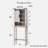 Manhattan Water-Resistant Over-the-Toilet Cabinet with Sliding Barn Door-1254818819