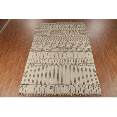 All-Over Geometric Moroccan Oriental Area Rug 9x13