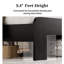 Structure de lit plateforme en bois avec tête de lit à DEL avec rangement et 2 ports USB-129943324-129943323