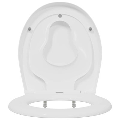 Toilet Seat Duroplast Bathroom Fixture Modern Functional Child-friendly