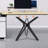 Modern Metal Table Base Pedestal Dinning Table Legs With Suction Cups