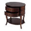 Jarvis Oval 2-Drawer Side Table-345723612