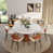 Glossy Pandora + 6pcs White Chairs n'est pas disponible