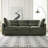 Black Chenille Modular Sectional Sofa with Movable Ottoman & USB Charger-2036178531