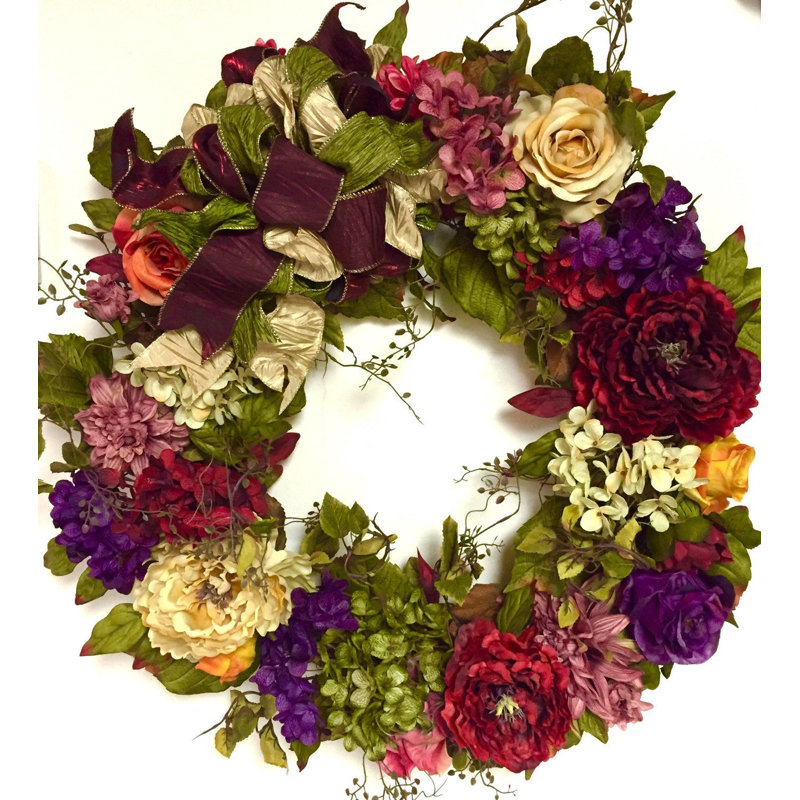 Couronne en soie 28 po