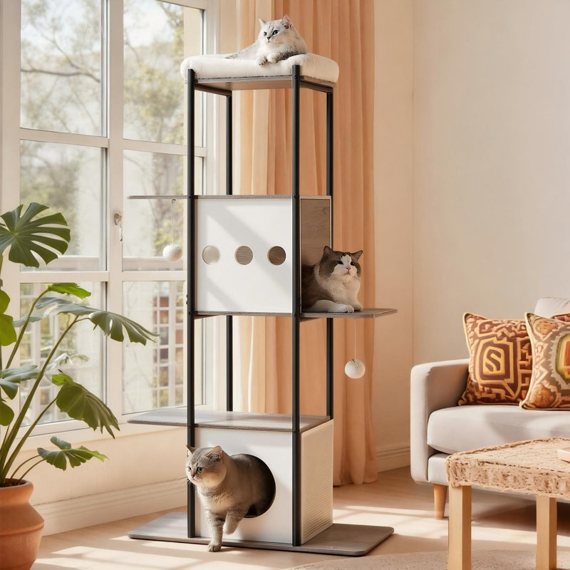 Arbre à chat 60 "Kimmel, Grège