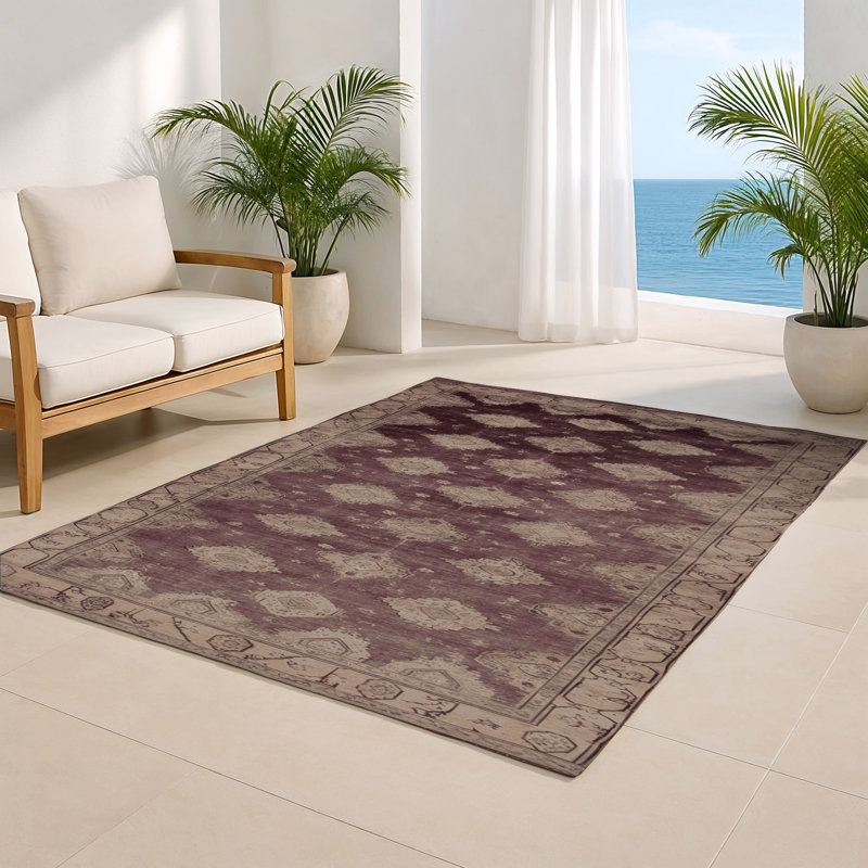 Tapis gris intérieur et extérieur surteint, Rectangulaire 8 pi x 10 pi