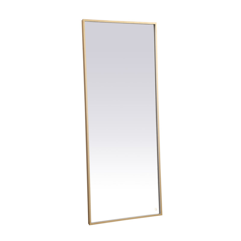 Miroir Piche, 30 po x 72 po, Laiton