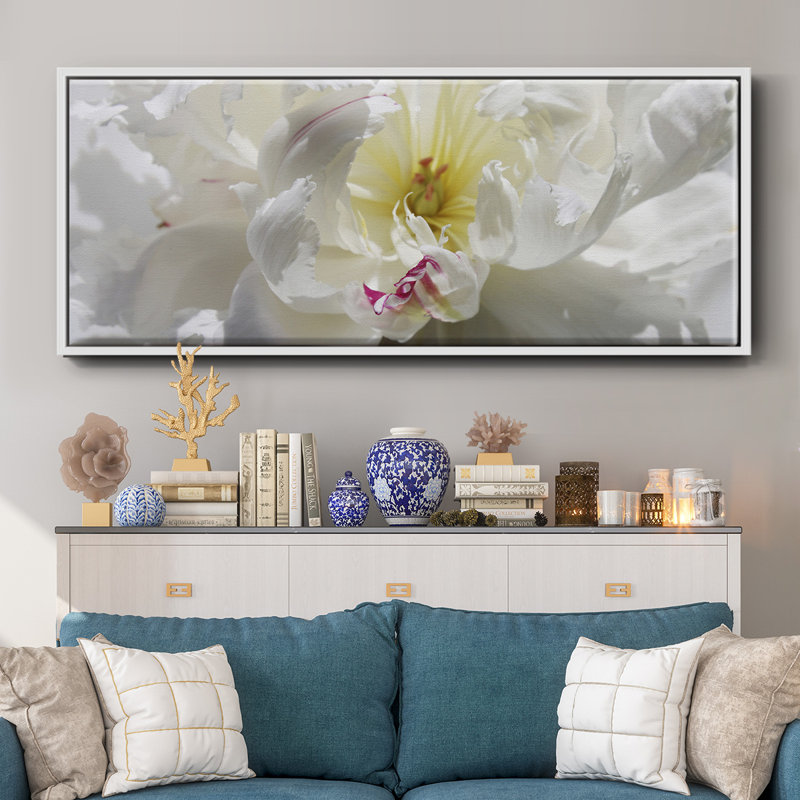 Breathless III- Framed Canvas, 24" H x 60" W