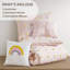 Ensemble d'édredon en coton jacquard à pompons-115139138
