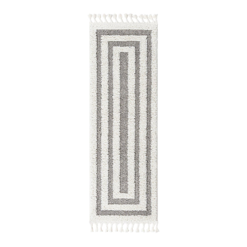 Geometric Indoor Rug, Runner 2' x 6'1"
