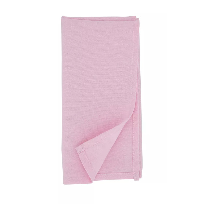 Polyester No Pattern Square Napkin, Pink