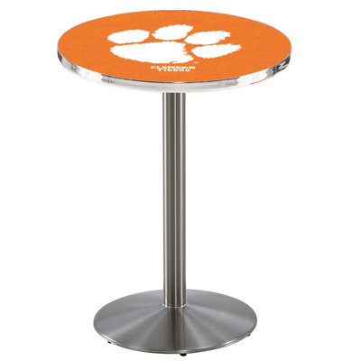 Round Metal Base Dining Table