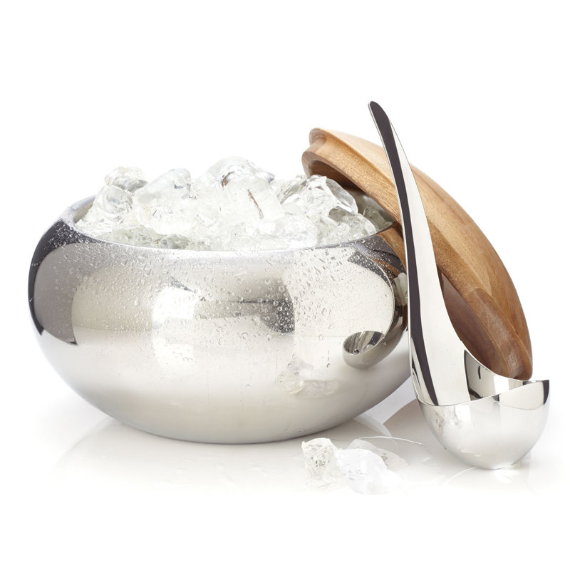 Nambe Scoop Ice Bucket