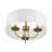Lampert Linen Blend Semi Flush Mount-1096026152