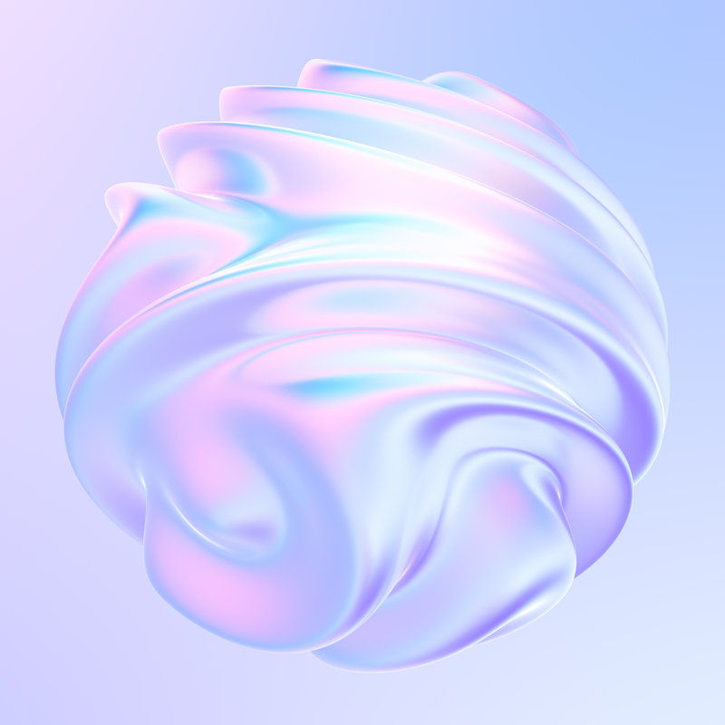 Flowing Liquid Shapes by Alexey_boldin - Wrapped Canvas Print, 51cm H x 51cm W