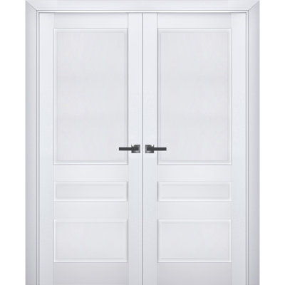 Veregio Paneled Wood French Doors