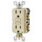 Leviton SmartlockPro 15 Amp 125 Volt Duplex GFCI Outlet 5-15R 1 Pack-37190787