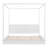 Low Canopy Bed With Lights And Headboard-104398105
