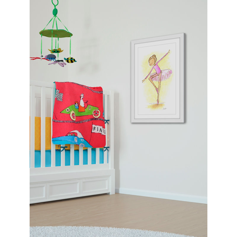 «Ballerina» par Phyllis Harris, reproduction encadrée, H 24 po x l 16 po x P 1,5 po