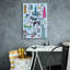 Toile épique Graffiti «Travel Nyc Blue» par Farida Zaman, 18 po x 26 po-653448539