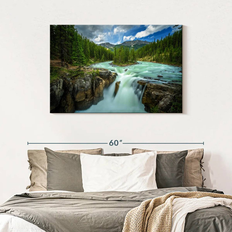 Cascades d'Alvord Upper Sunwapta, H 30 po x l 45 po