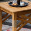 Table en teck 22 po Cotesfield Sqaure