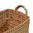Burson Farmhouse Classic Handwoven Hyacinth Rectangle Storage Floor Baskets with Handles (Set of 3)-1047160676