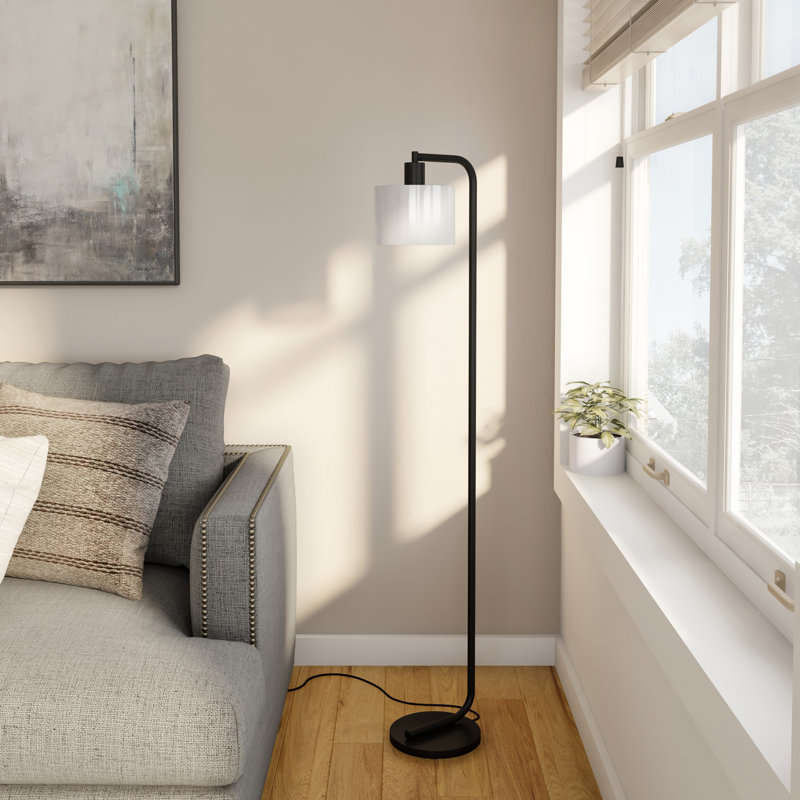 Lampe sur pied arquée 57 po Calianne, Bullé